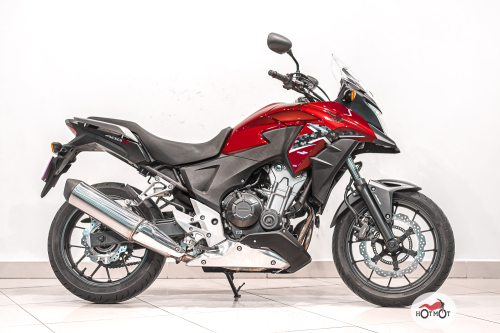 Мотоцикл HONDA 400X 2015, Красный фото 3