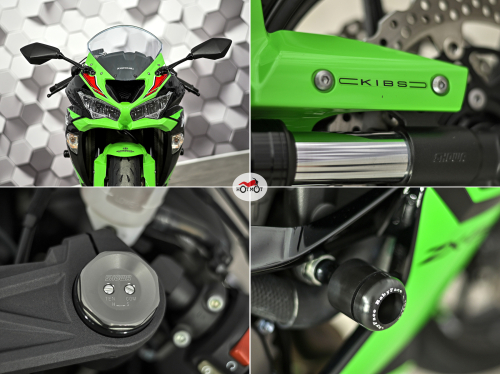 Мотоцикл KAWASAKI ZX-6 Ninja 2023, черный фото 10