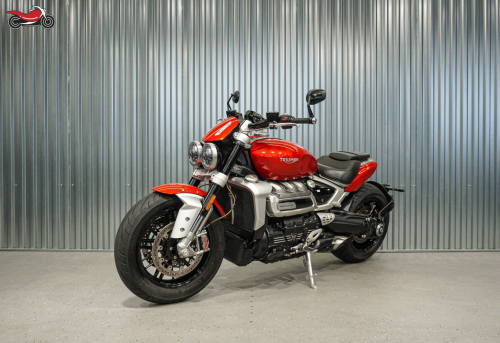 Мотоцикл Triumph Rocket III 2020, КРАСНЫЙ фото 3