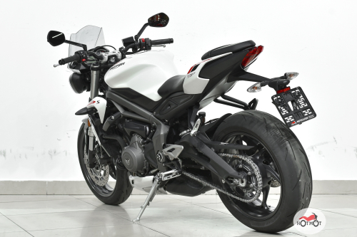 Мотоцикл TRIUMPH Street Triple 2021, БЕЛЫЙ фото 8