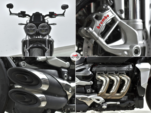 Мотоцикл TRIUMPH Rocket 3 2020, Черный фото 10