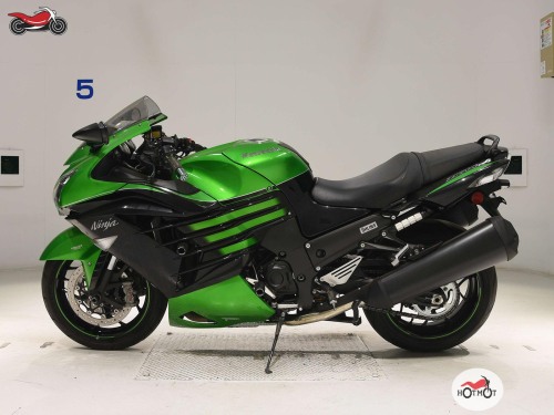 Мотоцикл Kawasaki ZZR 1400 2016, ЧЕРНЫЙ