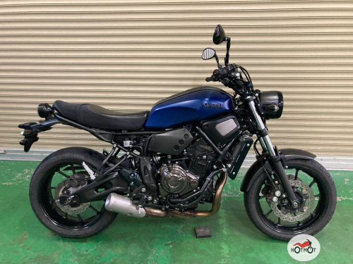 Мотоцикл YAMAHA XSR700 2020, Синий фото 2