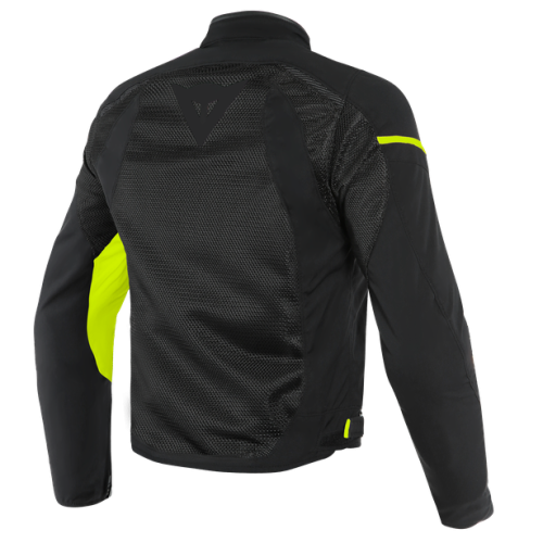Куртка текстильная Dainese AIR FRAME D1 TEX JACKET Black/Black/Yellow-Fluo фото 2