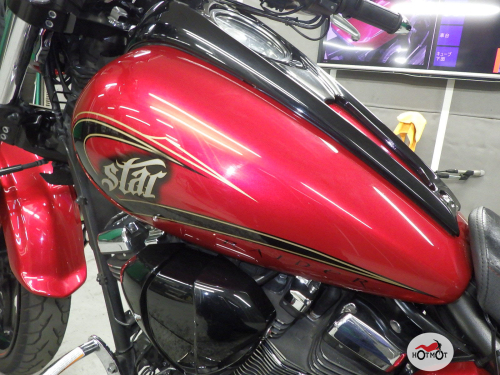 Мотоцикл YAMAHA XV 1900  2016, Красный фото 10