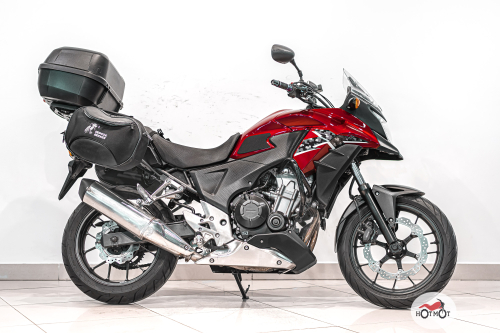 Мотоцикл HONDA 400X 2015, Красный фото 3
