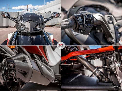 Мотоцикл BRP Can-Am Spyder 2015, БЕЛЫЙ фото 10
