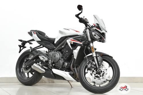 Мотоцикл TRIUMPH Street Triple 2020, БЕЛЫЙ