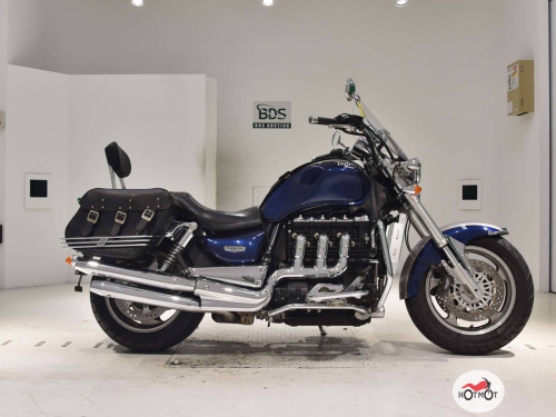 Мотоцикл TRIUMPH Rocket 3 2010, Синий фото 2