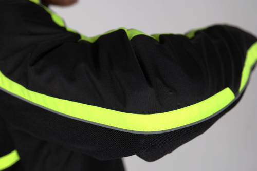 Куртка текстильная Hyperlook Aves Черно-Зеленый фото 10