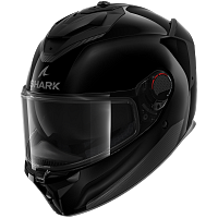 Шлем Shark SPARTAN GT PRO BLANK Black Glossy