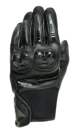 Перчатки кожаные Dainese MIG 3 UNISEX LEATHER GLOVES Black/Black фото 2