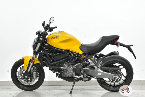 Мотоцикл DUCATI Monster 821 2018, желтый фото 4