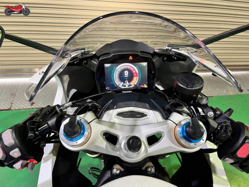 Мотоцикл Triumph Speed Triple 2023, БЕЛЫЙ фото 5