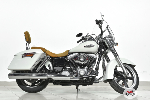 Мотоцикл HARLEY-DAVIDSON Dyna Switchback 2014, белый фото 3