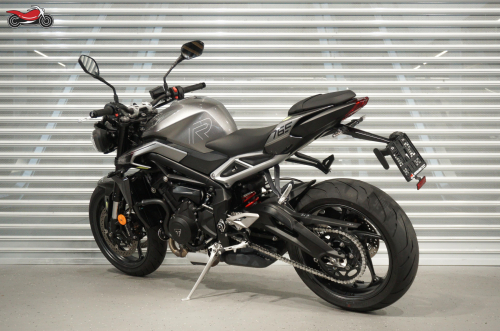 Мотоцикл Triumph Street Triple 2023, СЕРЫЙ фото 6