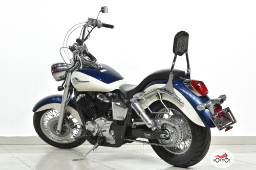 Мотоцикл HONDA SHADOW750 1999, белый, синий фото 8