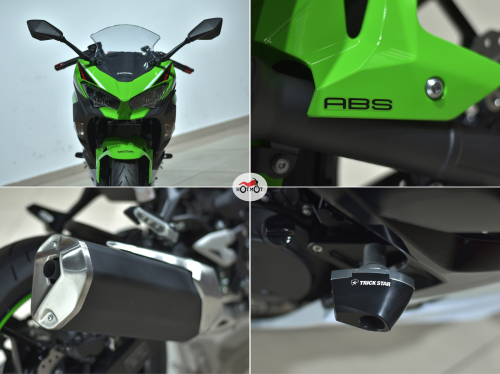 Мотоцикл KAWASAKI Ninja 400-2 2022, Зеленый фото 10