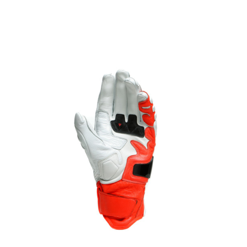 Перчатки кожаные Dainese 4-STROKE 2 White/Fluo-Red фото 7