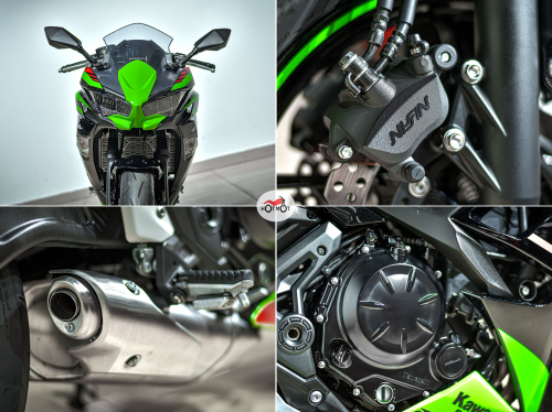 Мотоцикл KAWASAKI ER-6f (Ninja 650R) 2020, Зеленый фото 10