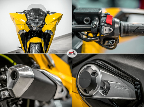 Мотоцикл HONDA NM4  2017, Жёлтый фото 10
