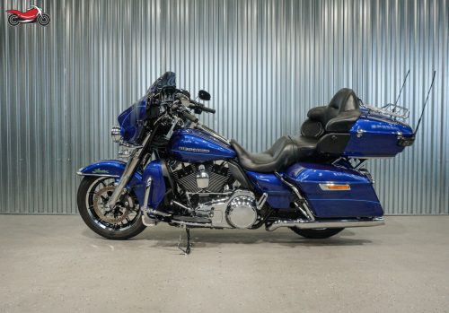Мотоцикл Harley-Davidson Ultra Limited 2015, БЕЛЫЙ, СИНИЙ фото 2
