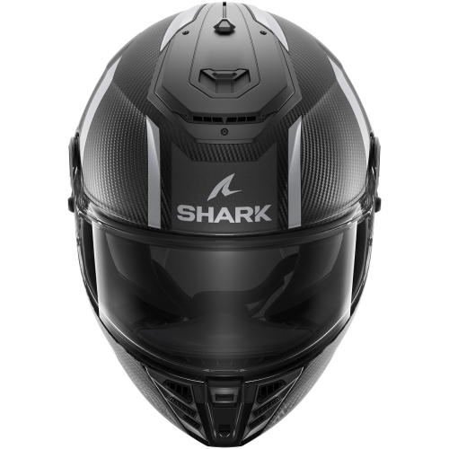 Шлем Shark SPARTAN RS CARBON SHAWN MAT Black/Silver фото 3