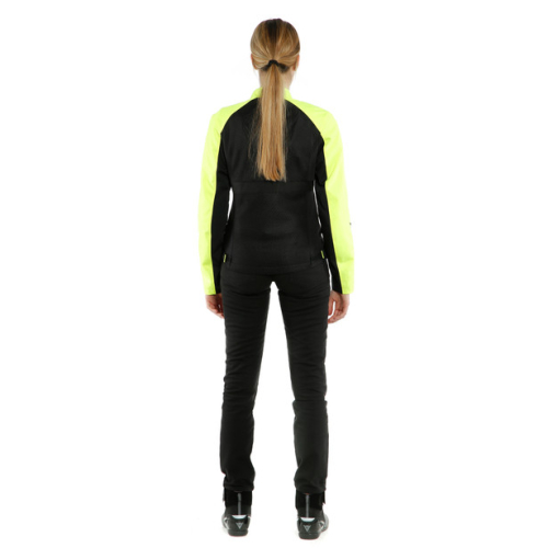 Куртка текстильная женская Dainese RIBELLE AIR LADY TEX Black/Fluo-Yellow фото 3