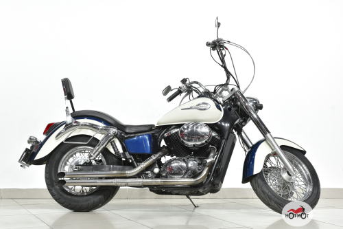 Мотоцикл HONDA SHADOW750 1999, белый, синий фото 3