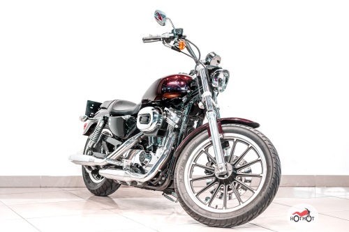 Мотоцикл Harley Davidson Sportster 1200 2008, Бордовый