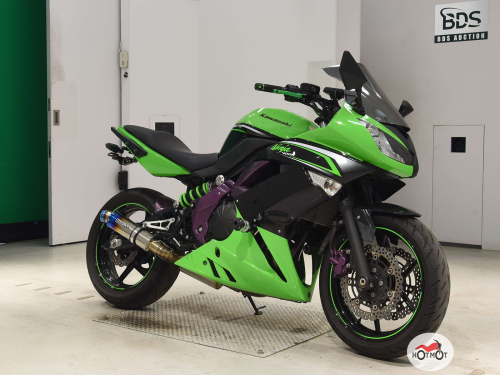 Мотоцикл KAWASAKI ER-4f (Ninja 400R) 2010, Зеленый фото 5