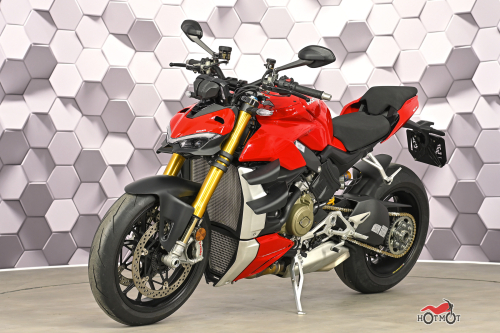 Мотоцикл DUCATI Streetfighter V4 2020, Красный фото 2