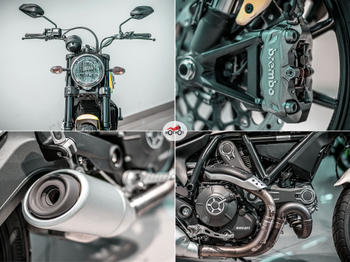 Мотоцикл DUCATI Scrambler 2017, Жёлтый фото 10