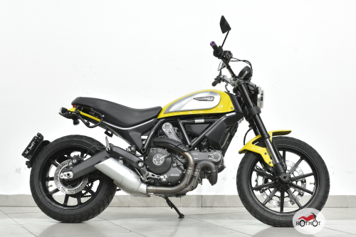 Мотоцикл DUCATI Scrambler 2015, желтый фото 3