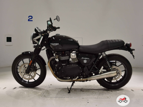 Мотоцикл TRIUMPH Street Twin 2016, Черный