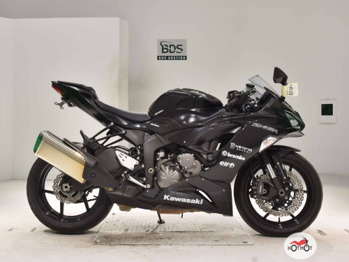 Мотоцикл KAWASAKI ZX-6 Ninja 2019, черный фото 2