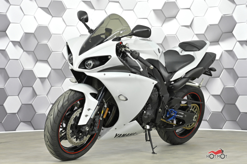 Мотоцикл YAMAHA YZF-R1 2010, Белый фото 2