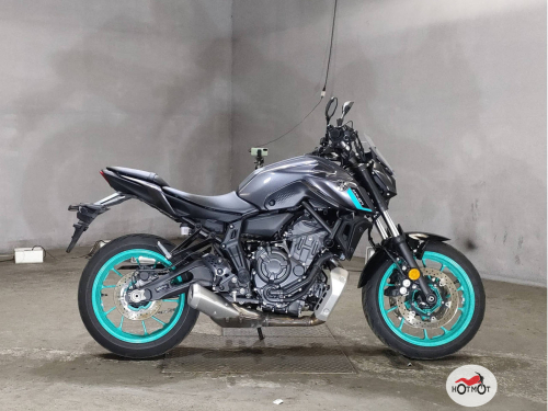 Мотоцикл YAMAHA MT-07 (FZ-07) 2024, серый фото 2