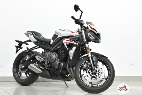 Мотоцикл TRIUMPH Street Triple 2021, БЕЛЫЙ