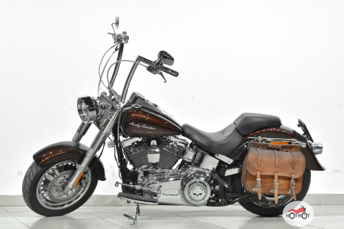 Мотоцикл HARLEY-DAVIDSON Fat Boy 2015, Коричневый фото 4