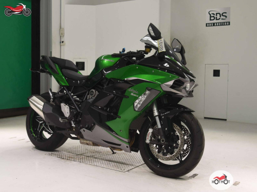 Мотоцикл Kawasaki Ninja H2 SX 2022, ЧЕРНЫЙ фото 3