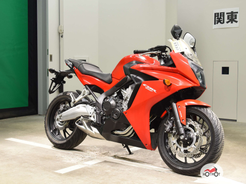 Мотоцикл HONDA CBR 650F 2014, Красный фото 3
