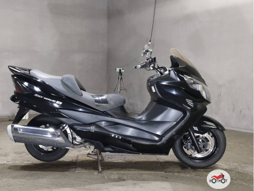 Скутер SUZUKI Burgman (SkyWave) 400 2007, Черный фото 2