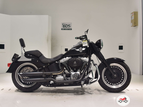 Мотоцикл HARLEY-DAVIDSON Fat Boy 2010, черный фото 2