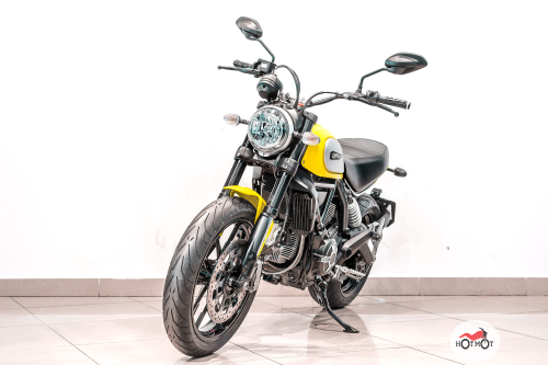 Мотоцикл DUCATI Scrambler 2015, Желтый фото 2