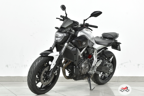 Мотоцикл YAMAHA MT-07 (FZ-07) 2014, Белый фото 2