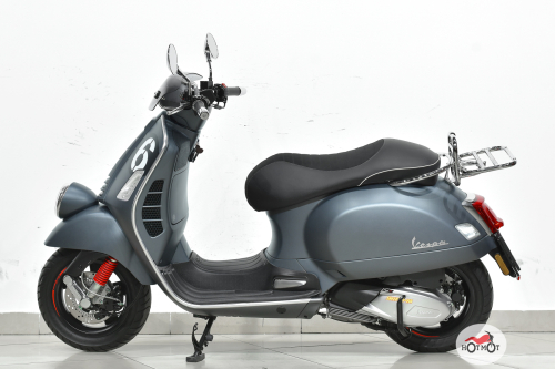 Скутер VESPA GTS 300 Super 2022, серый фото 4