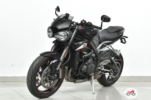 Мотоцикл TRIUMPH Street Triple 2019, Черный фото 2