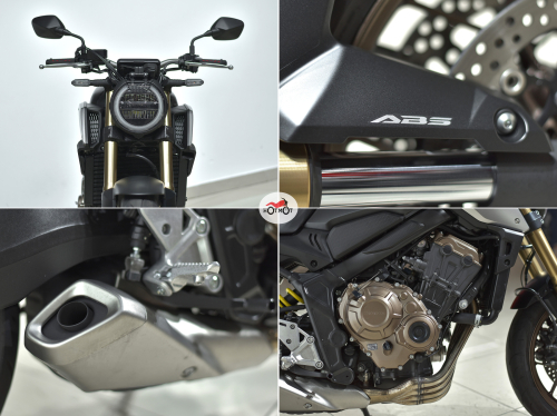 Мотоцикл HONDA CB650R 2021, Черный фото 10