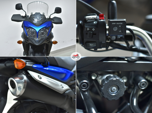 Мотоцикл SUZUKI V-Strom 650XT 2015, Синий фото 10